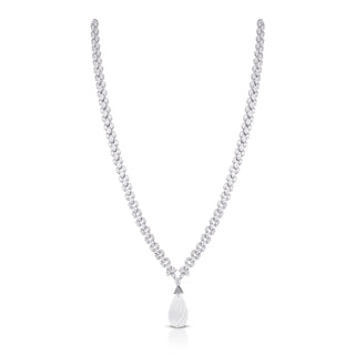 Azzura Emerald Drop Necklace