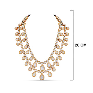  Kundan and Polki Long Necklace