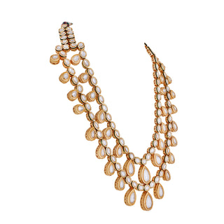  Kundan and Polki Long Necklace