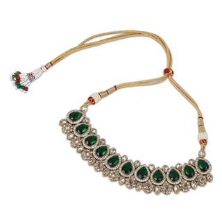 Green Stoned Choker