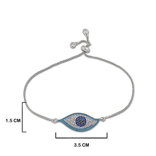 Beaded Evil Eye Bracelet