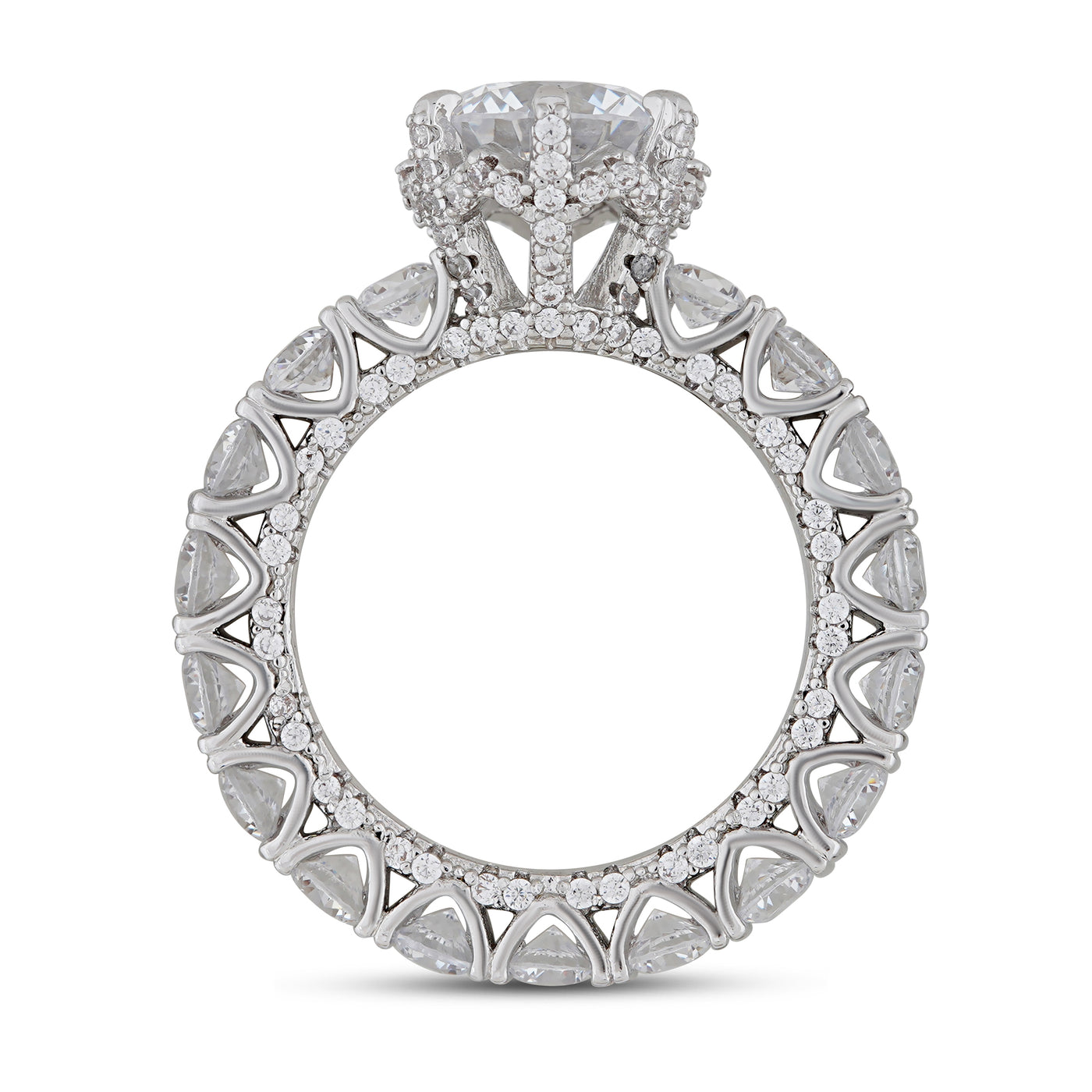 American Diamond Cubic Zirconia Ring