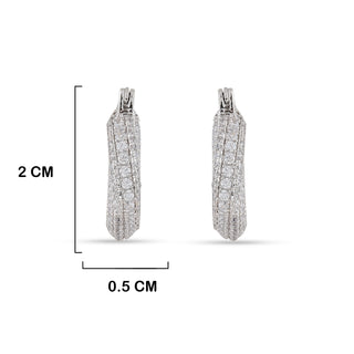 American Diamond CZ Earrings