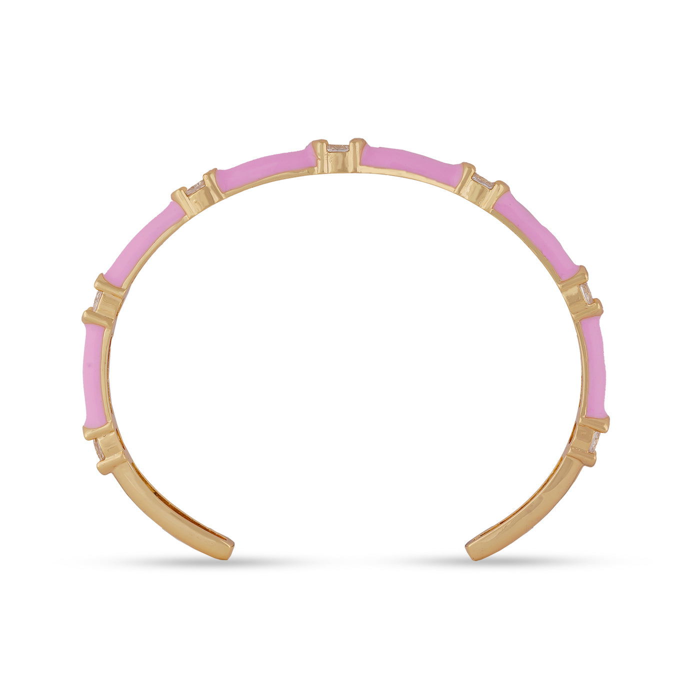 Pink Kundan Bracelet 