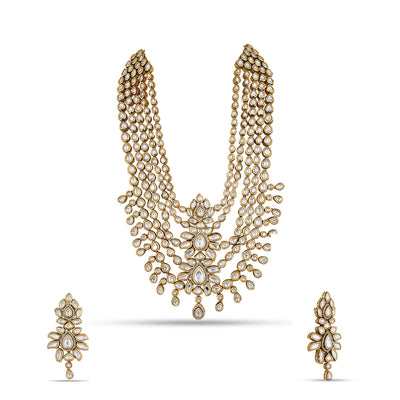 Kundan Studded Necklace Set