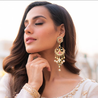 Alisha - Chandbaali Earrings